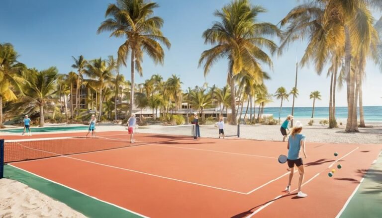 pickleball availability at sandals