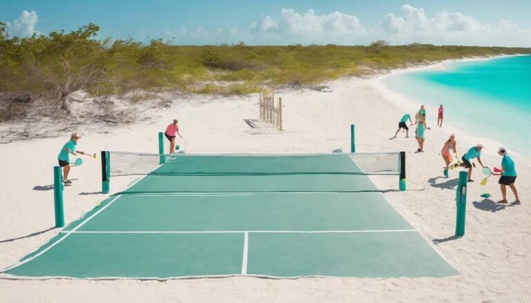 pickleball courts in paradise